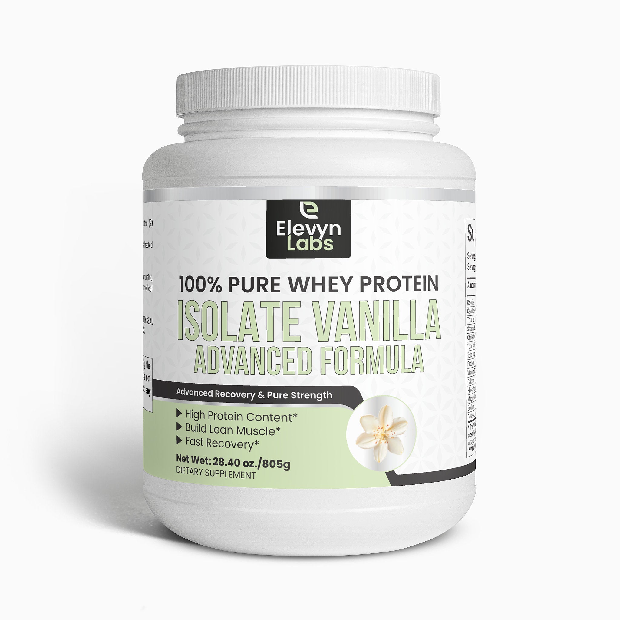 Advanced 100% Whey Protein Isolate (Vanilla)