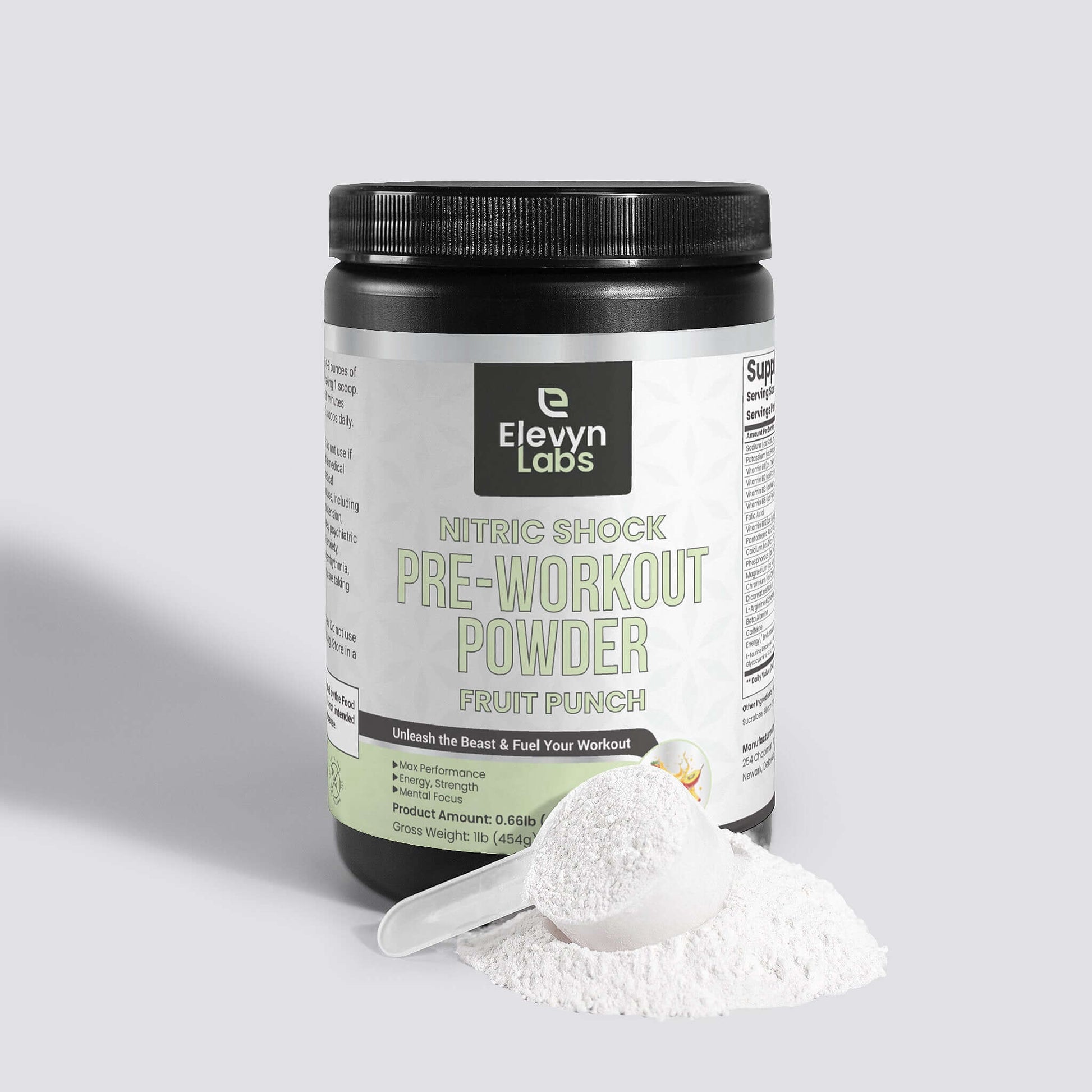 Nitric Shock Pre-Workout Powder