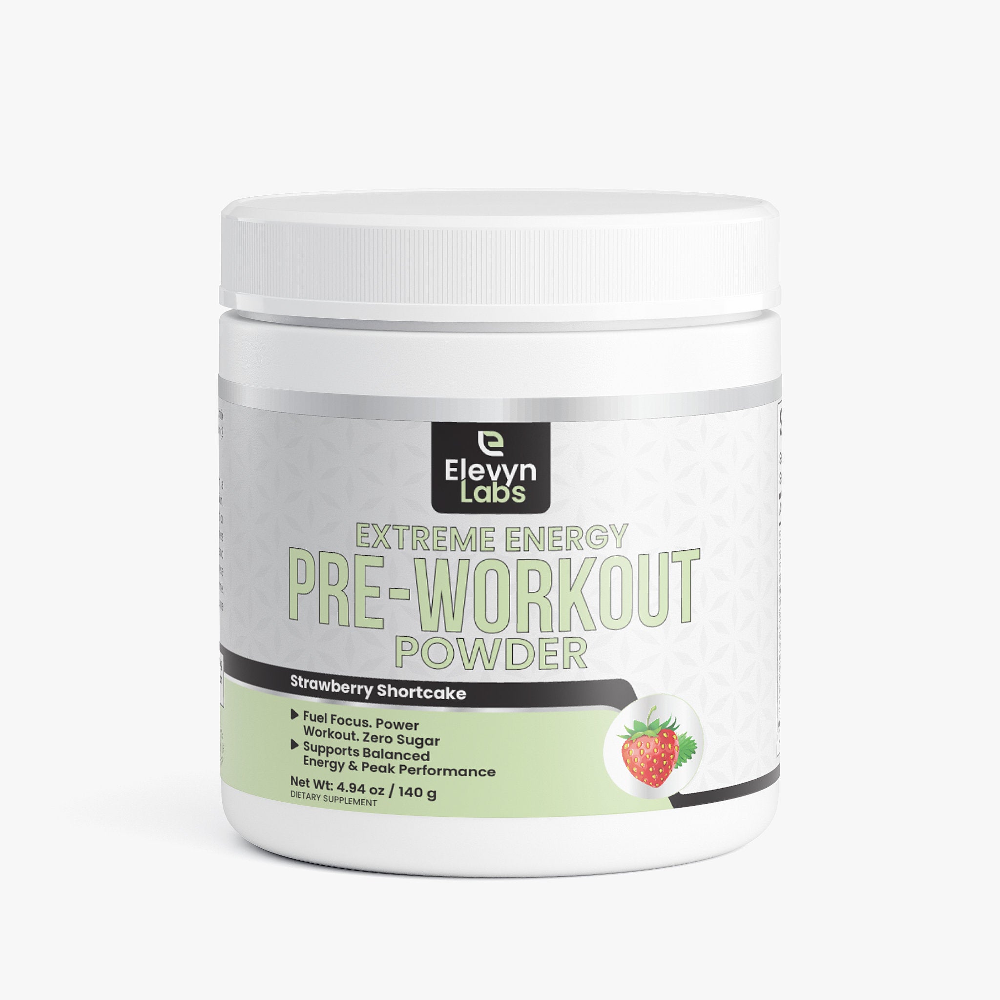Extreme Energy Pre-Workout Powder (Strawberry Shortcake)