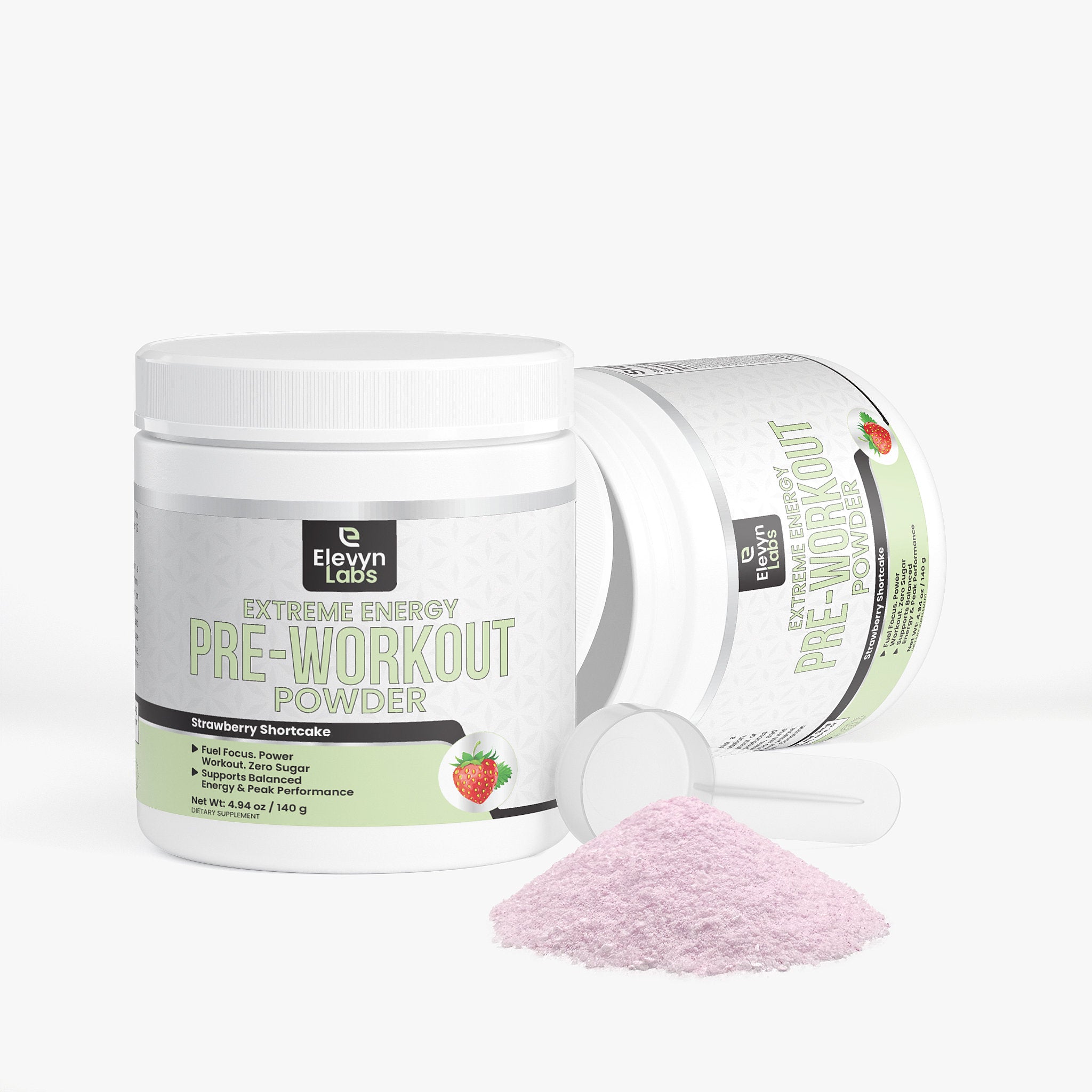 Extreme Energy Pre-Workout Powder (Strawberry Shortcake)