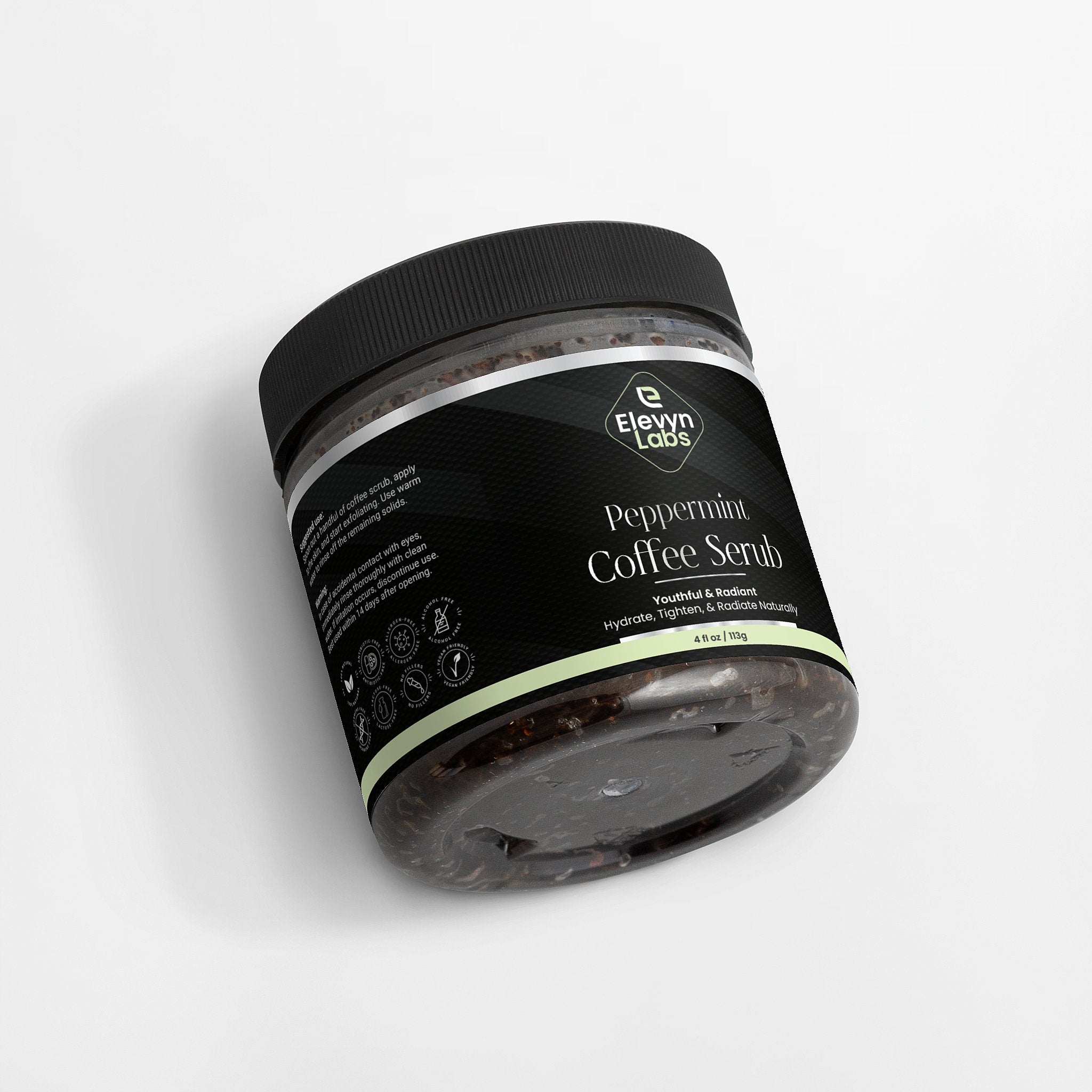 Peppermint Coffee Scrub