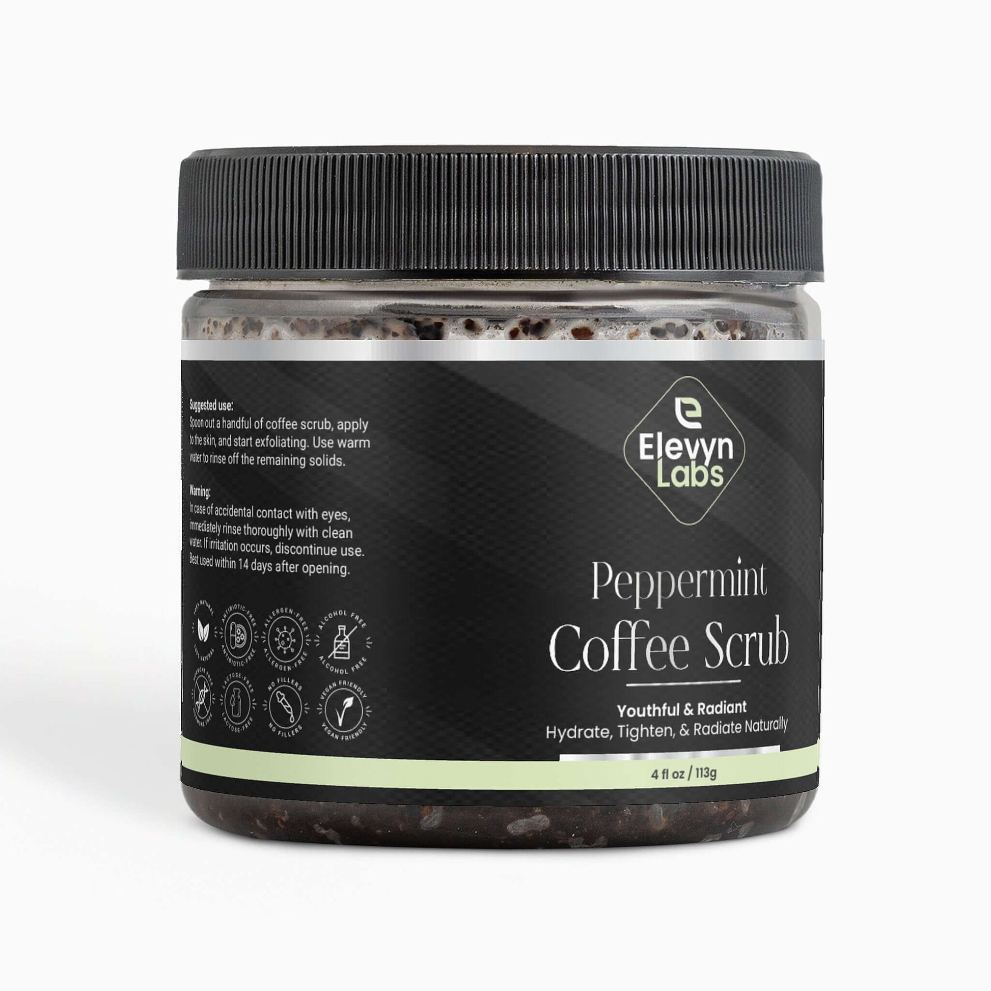 Peppermint Coffee Scrub