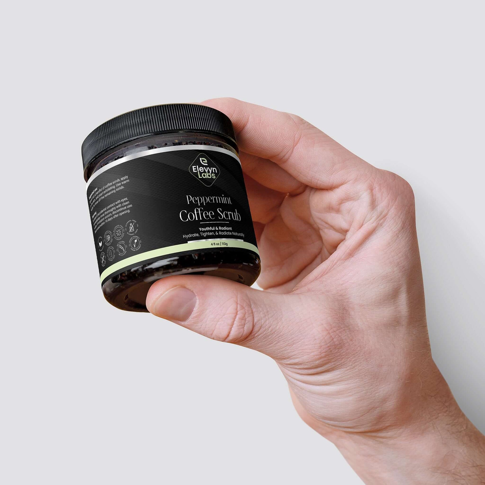 Peppermint Coffee Scrub