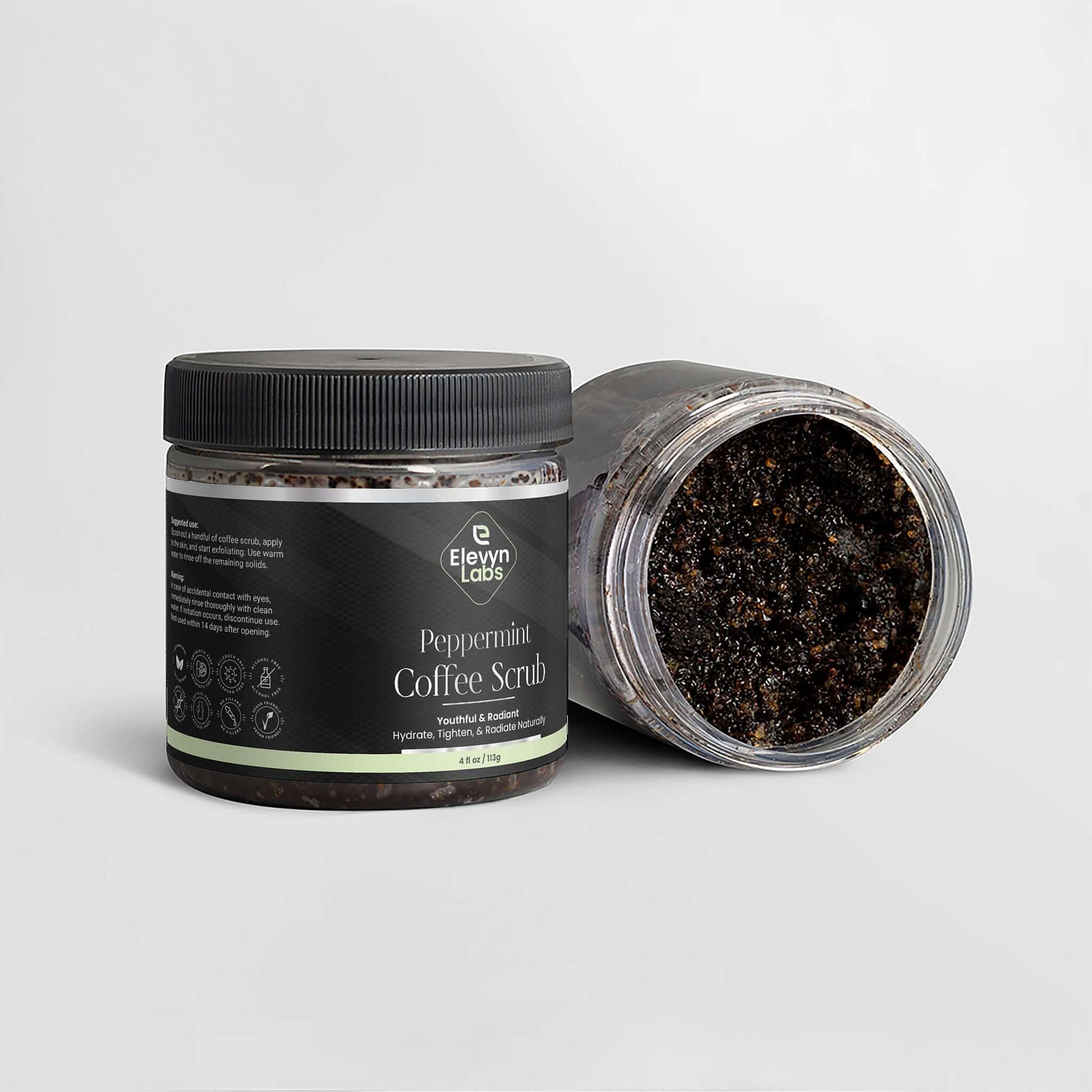 Peppermint Coffee Scrub