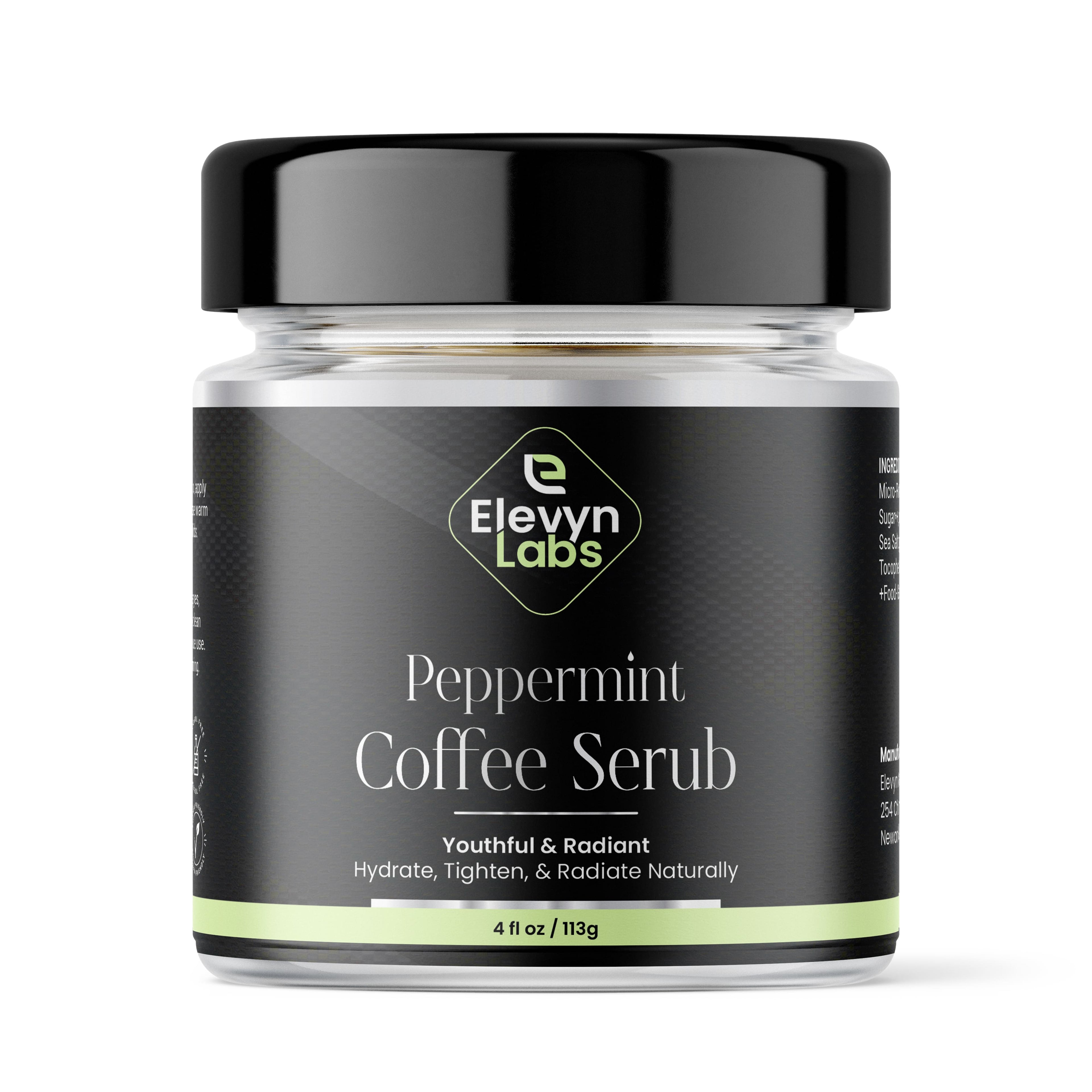 Peppermint Coffee Scrub