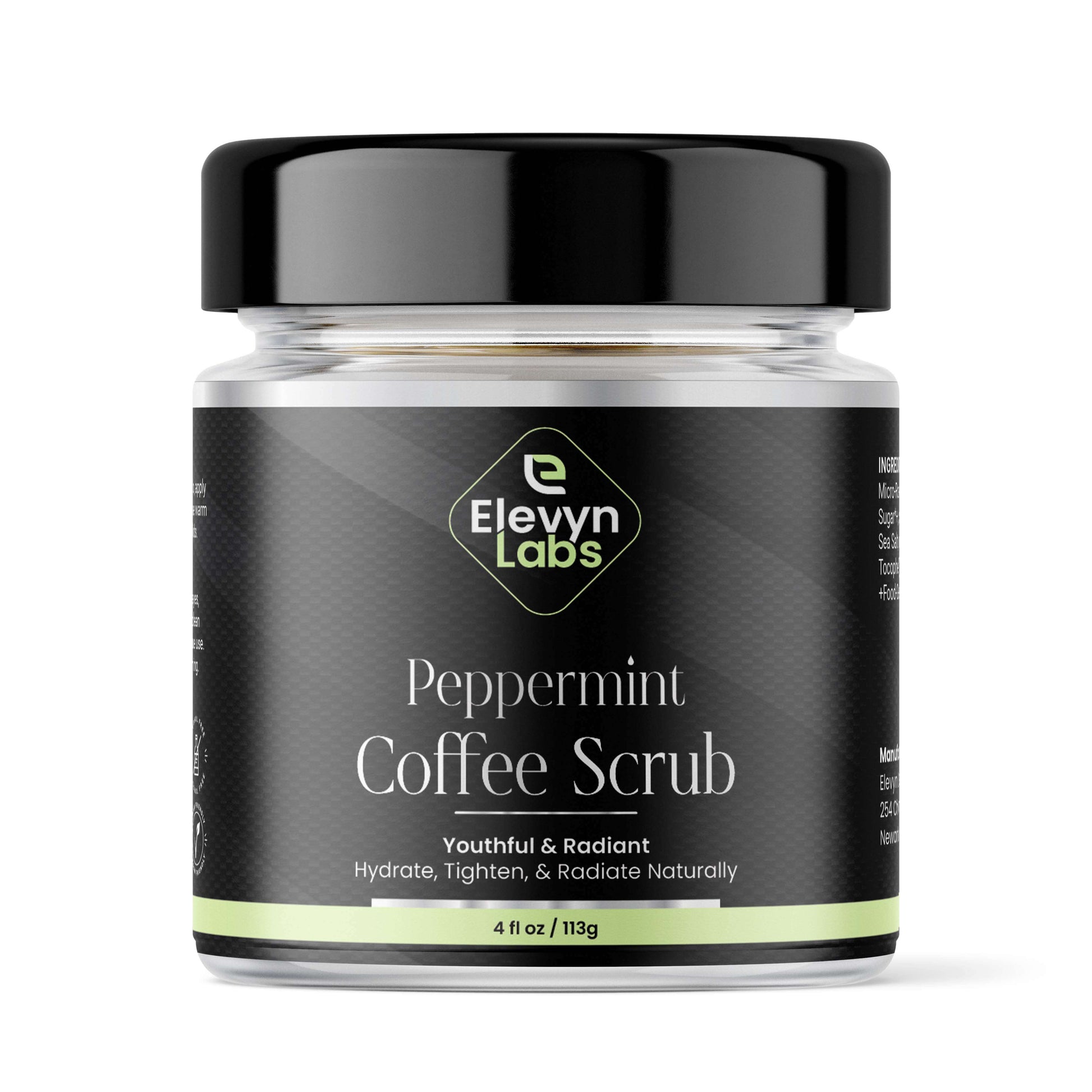 Peppermint Coffee Scrub