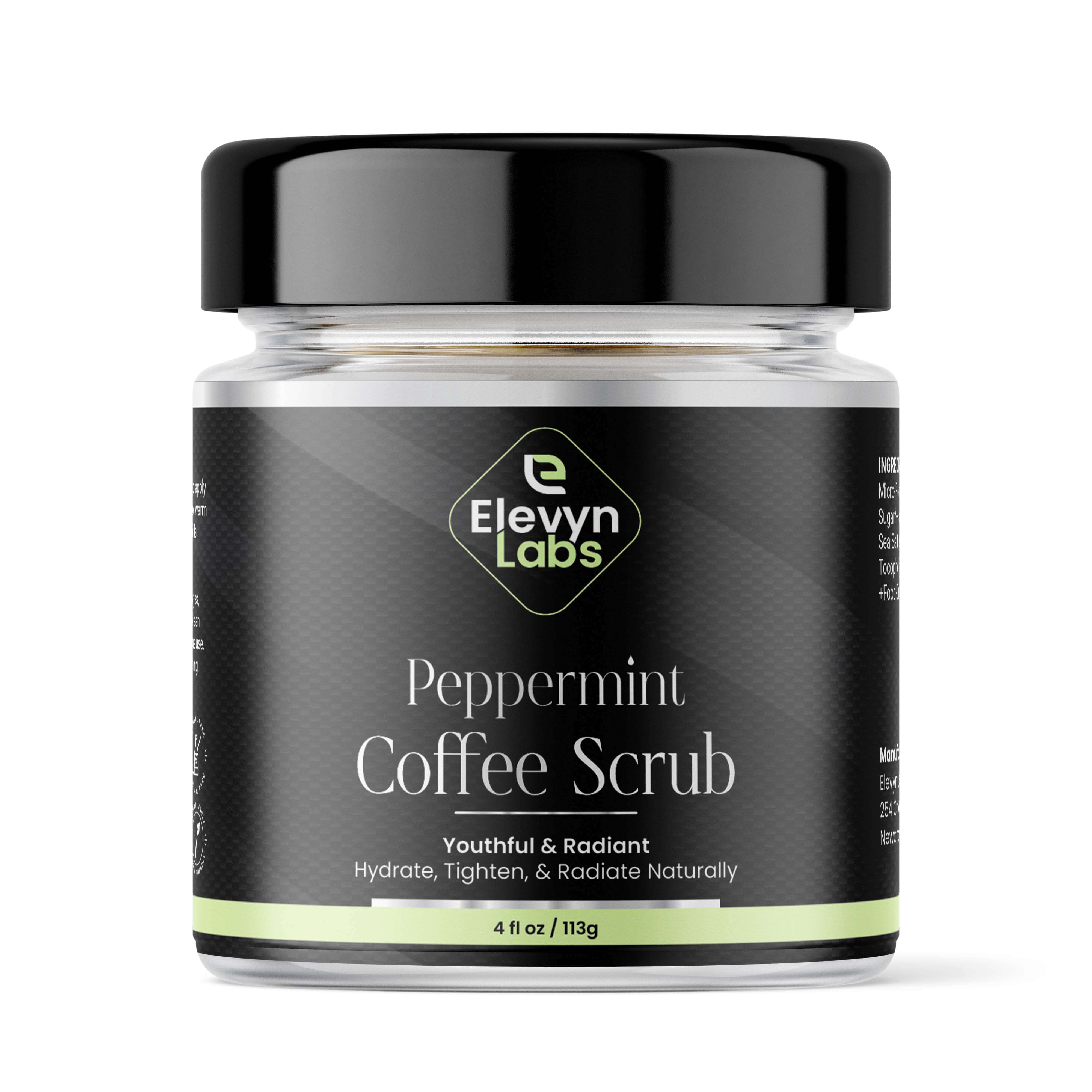 Peppermint Coffee Scrub